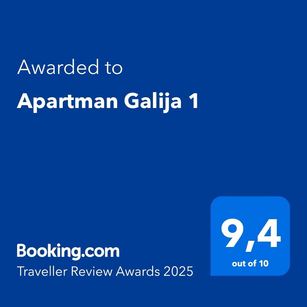 Apartmán Apartman Galija 1 Zadar
